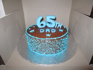 MY SMALL KITCHEN: 65th Birthday Cake
