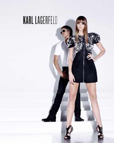 Karl Lagerfeld SS2010 baptiste giabiconi nu. Karl Lagerfeld SS2010