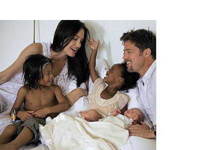 Brad Pitt and Angelina Jolie's new babies
