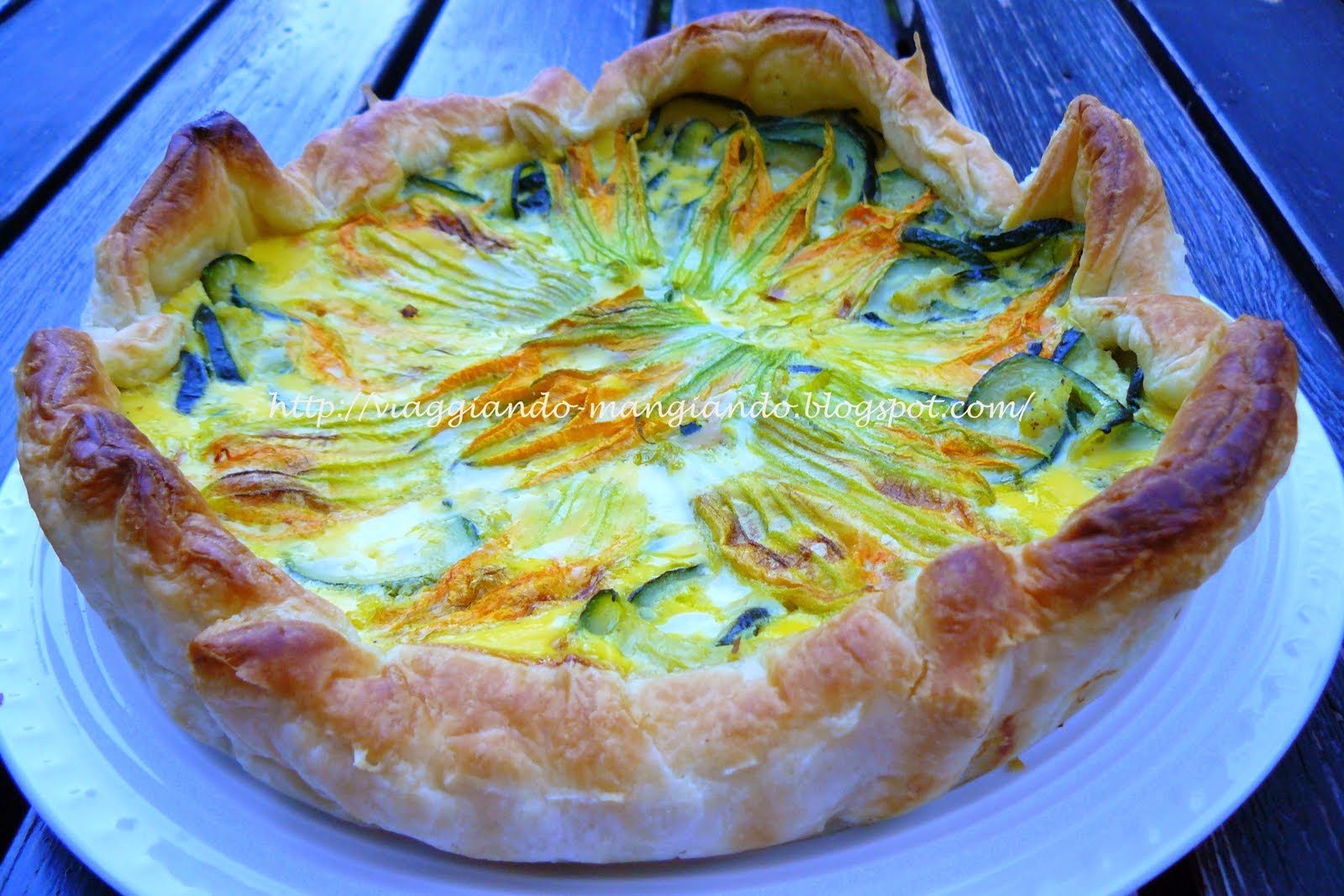 QUICHE DI ZUCCHINE da ViaggiandoMangiando su Akkiapparicette
