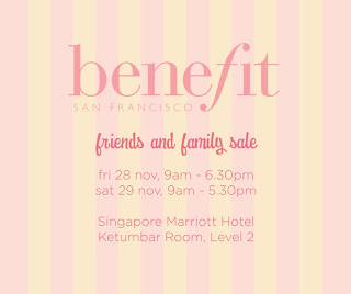 Benefit Friends and Family Sale