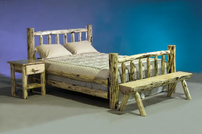 Bedroom Furniture on Amish Rustic Log Furniture Log Bedroom Sets Amish Made Furniture