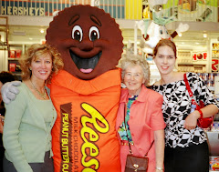 Posing with the Reese Cup Guy!