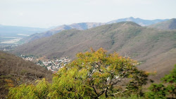 Vista de cima da cidade de Salta - Argentina