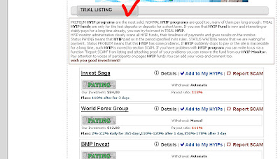 Trial Listing пробный листинг