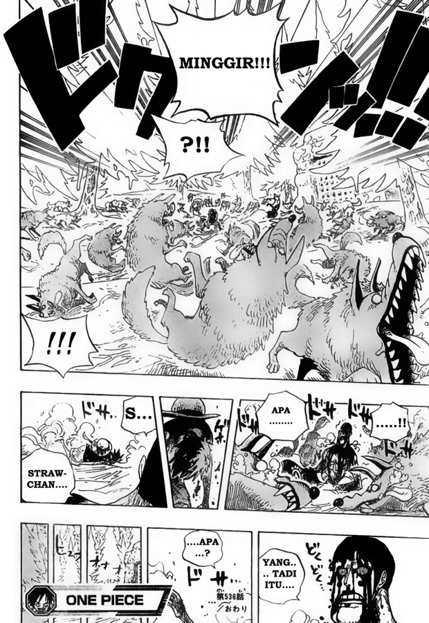Manga Lovers One Piece Chapter 536 Level Lima Neraka Es