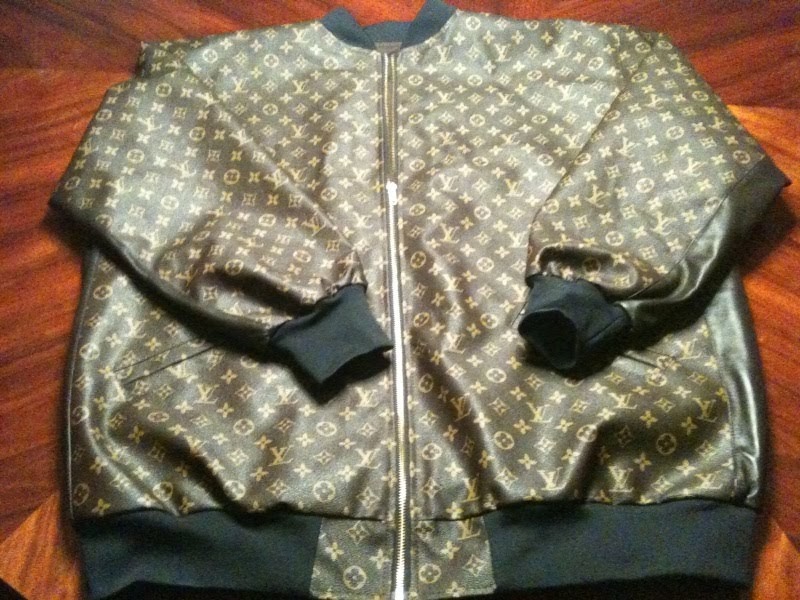 Custom LV jacket by Exclusive Game