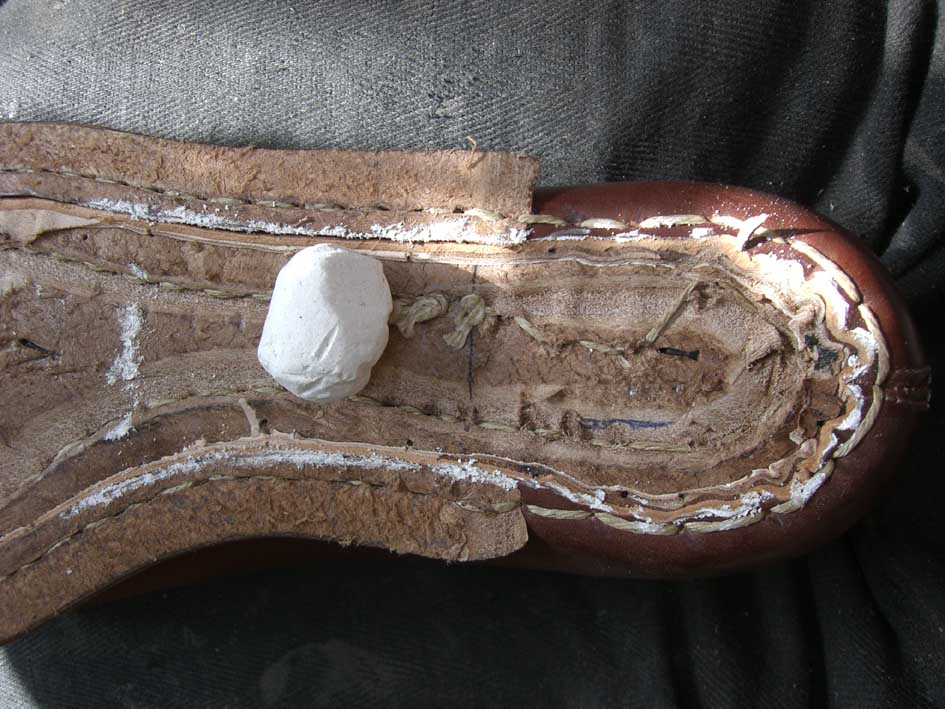 Bespoke Shoes Unlaced Shanks