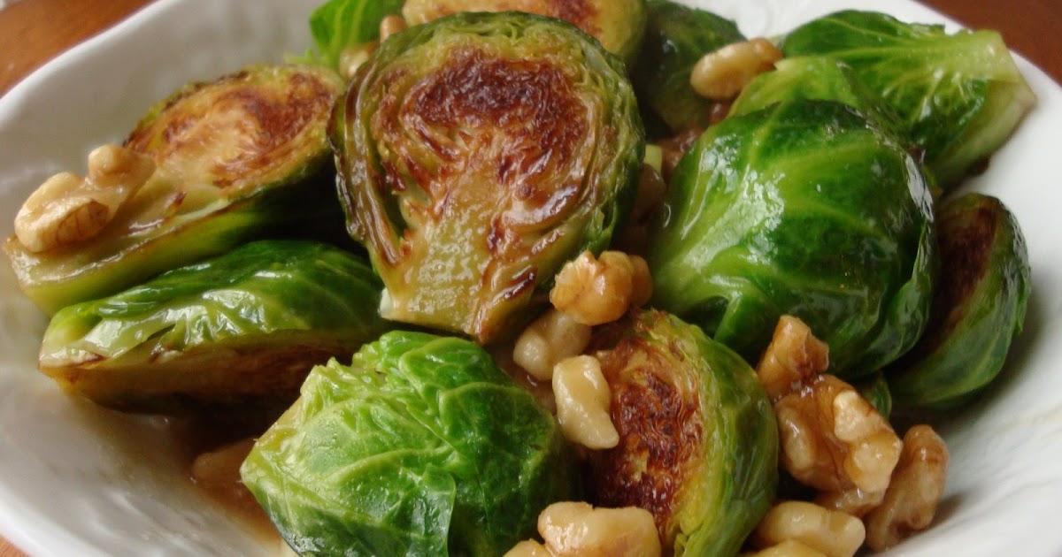 Recipe for a Gluten Free Life by Mrs. G.F. Brussels Sprouts with Maple