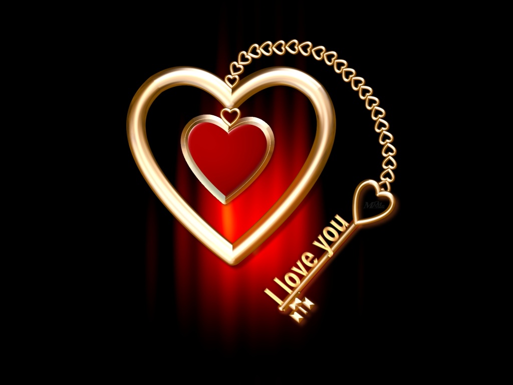 رسائل عيد الحب أول حرف من اسمك 2012 I+Love+You+PhotoImpact+Design+by+mrm