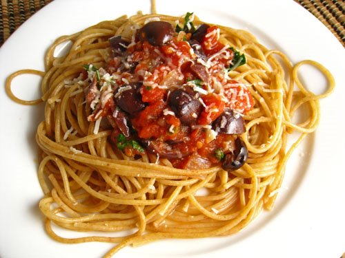 1000 ngày SNSD đến với chúng ta Spaghetti+alla+Puttanesca+500
