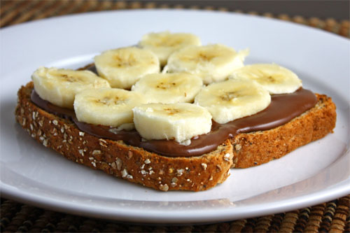 Nutella Banana Sandwich