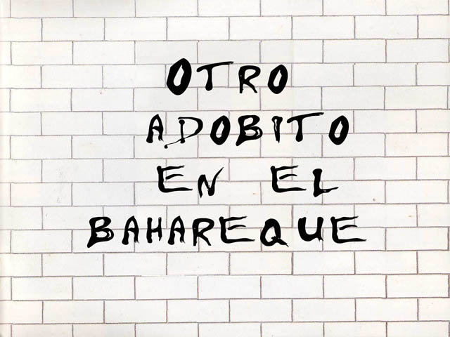 Otro adobe en el bahareque