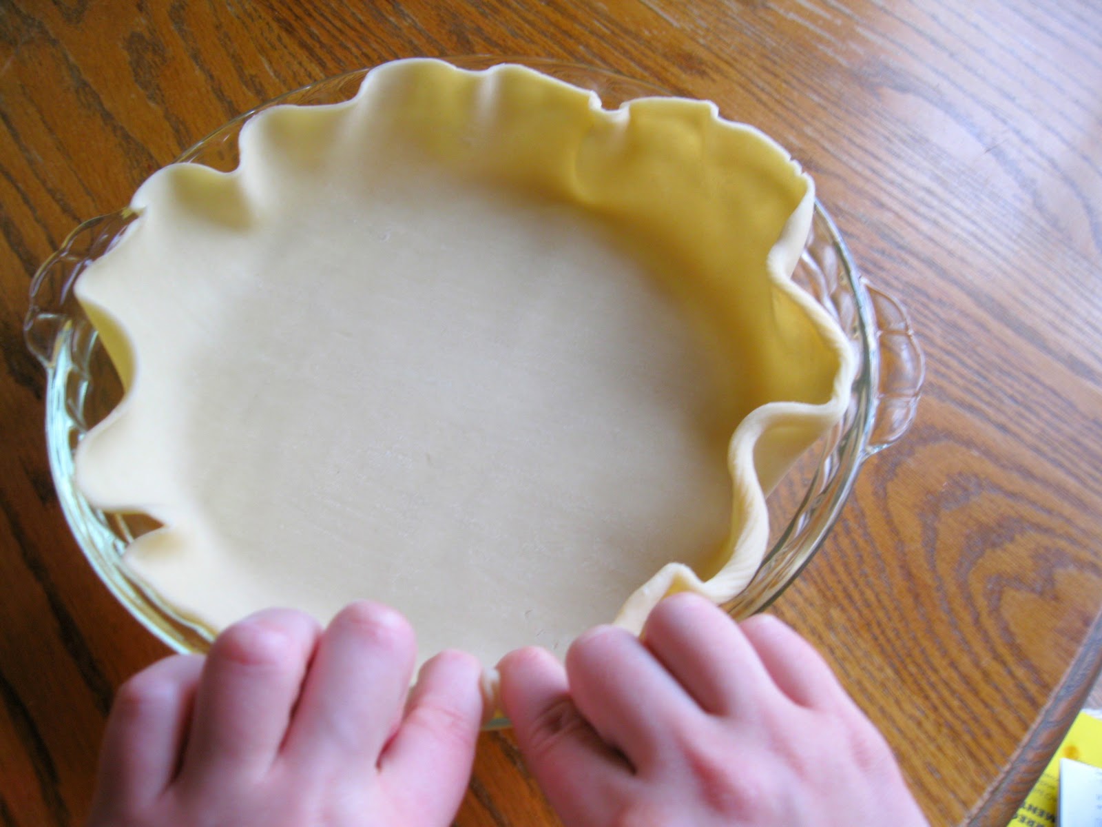 Serve at Once How To Beautifully Crimp Your Pie Crust