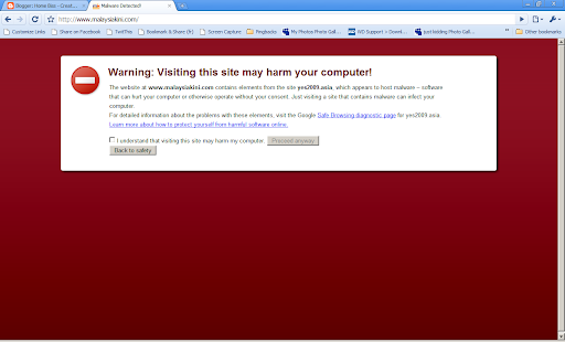 Google Chrome blocks Malaysiakini Google Chrome blocks Malaysiakini