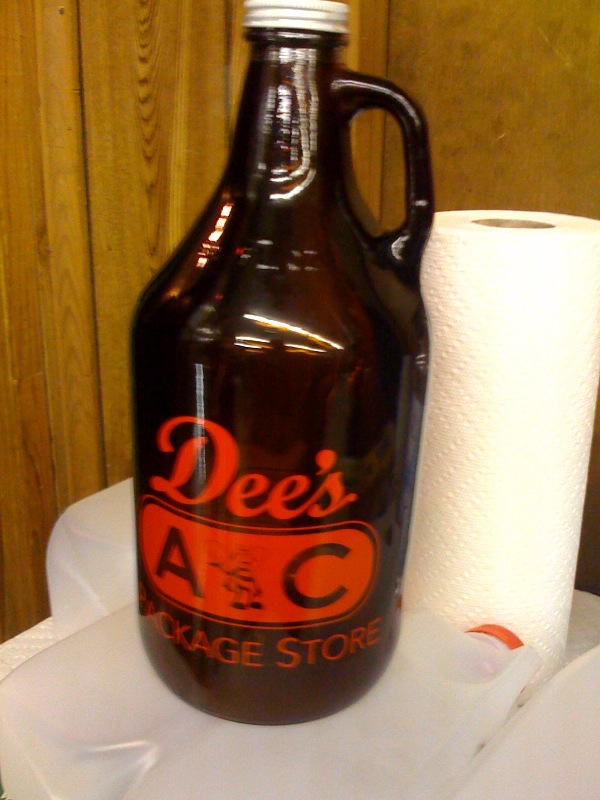 glass growler