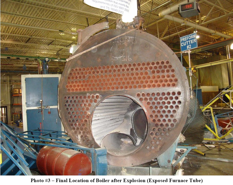 Safely Healthy and Lively Boiler Accident