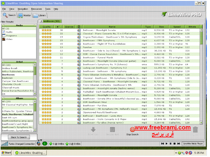 LimeWire Professional v4 17 1 (OFFICIAL)