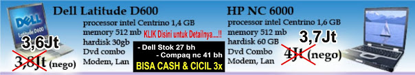 JUAL LAPTOP MURAH !!