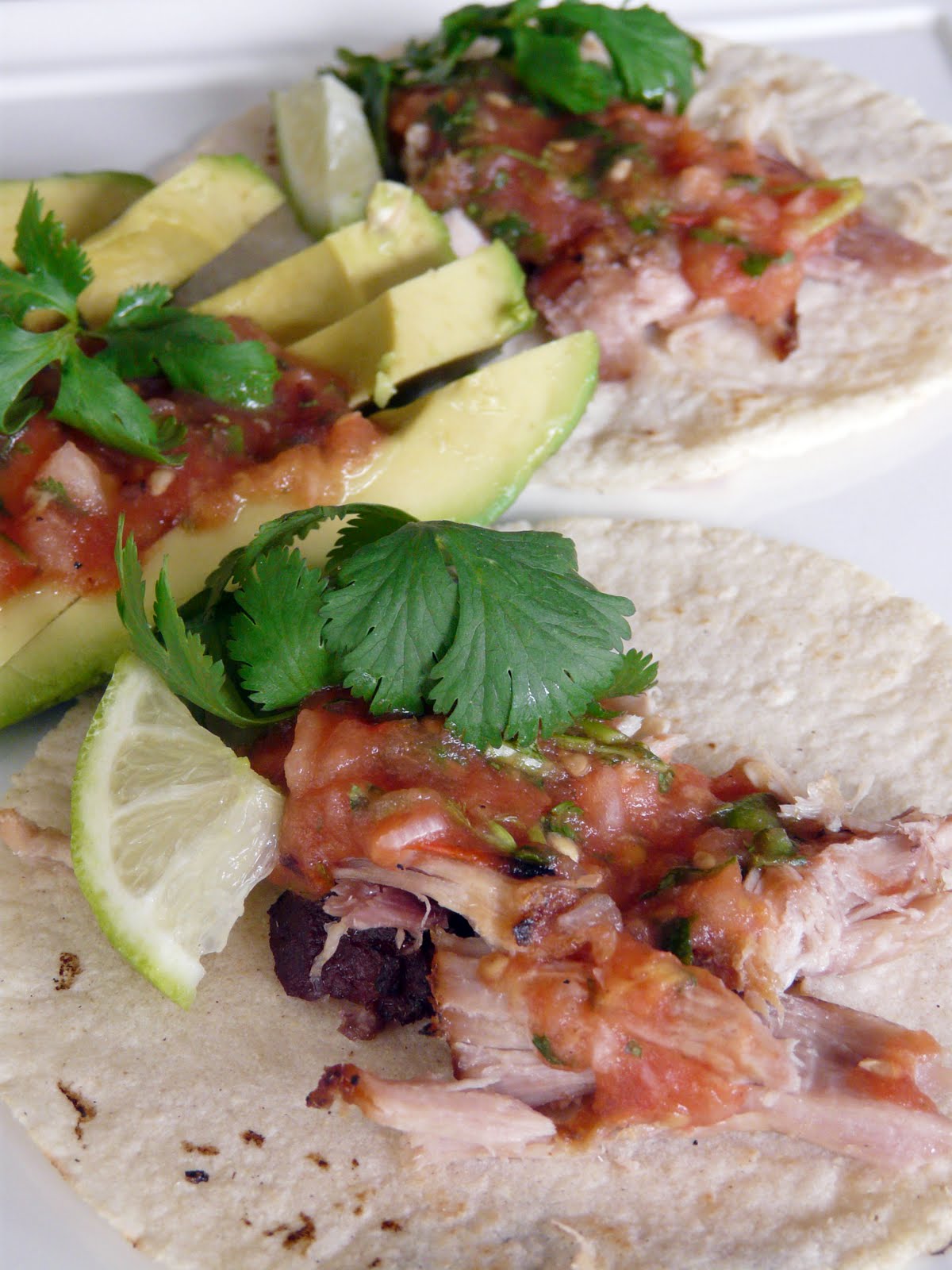 Thibeault's Table Pork Carnitas with homemade Corn Tortillas