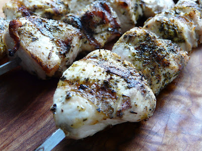 Chicken Souvlaki Salad