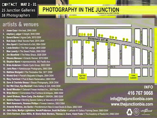 Poster: CONTACTt 2009 Photography in the Junction: 25 Galleries, 38 Photographers: Sponsored by The Junction BIA CONTACTt 2009 Photography in the Junction: 25 Galleries, 38 Photographers: Sponsored by The Junction BIA