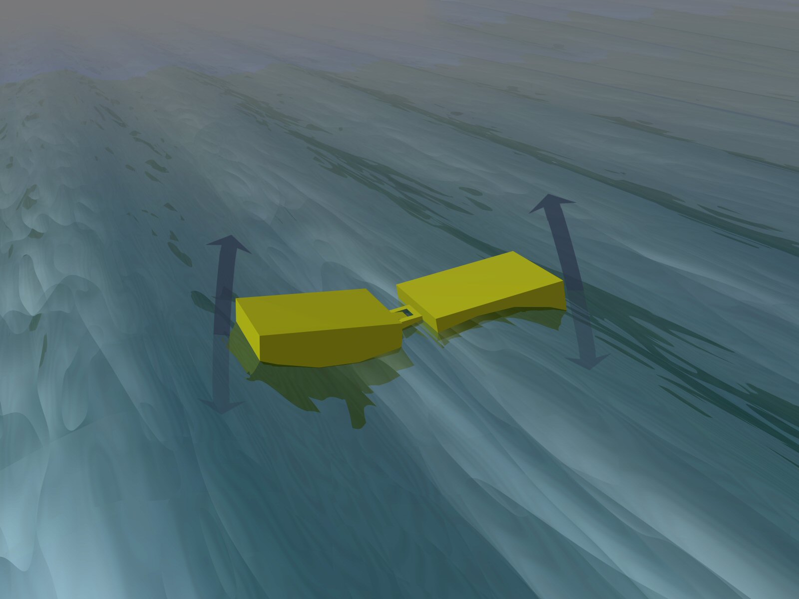 One of the most common types of floating devices are Point Absorbers or