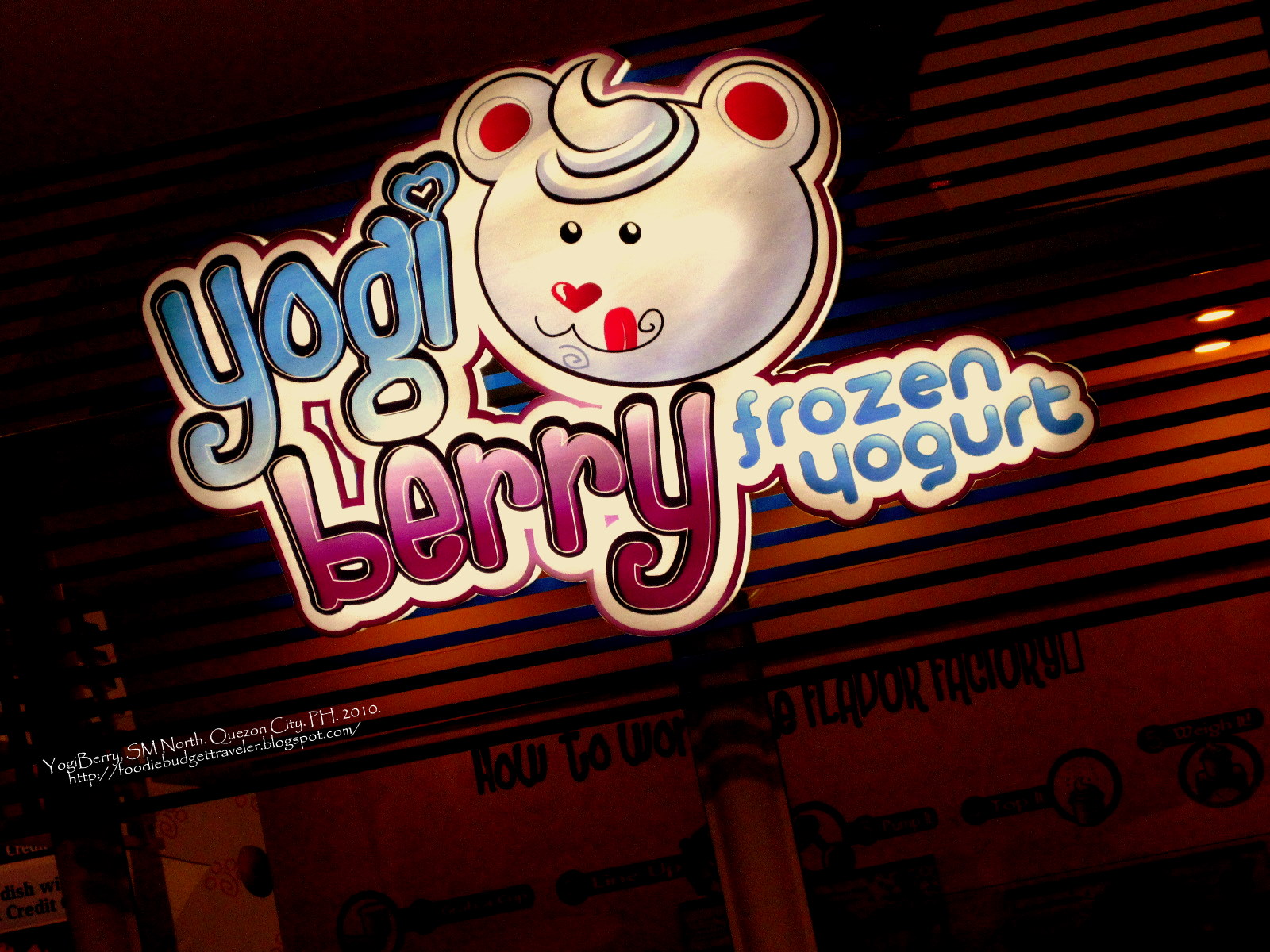 Foodie Budget Traveler Yogi Berry Frozen Yogurt (SM North, Quezon City