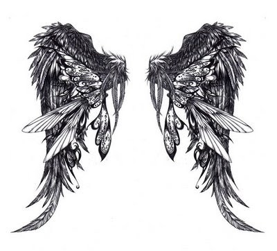 ANGEL WING TATTOO BEST WING TATTOO DESIGN