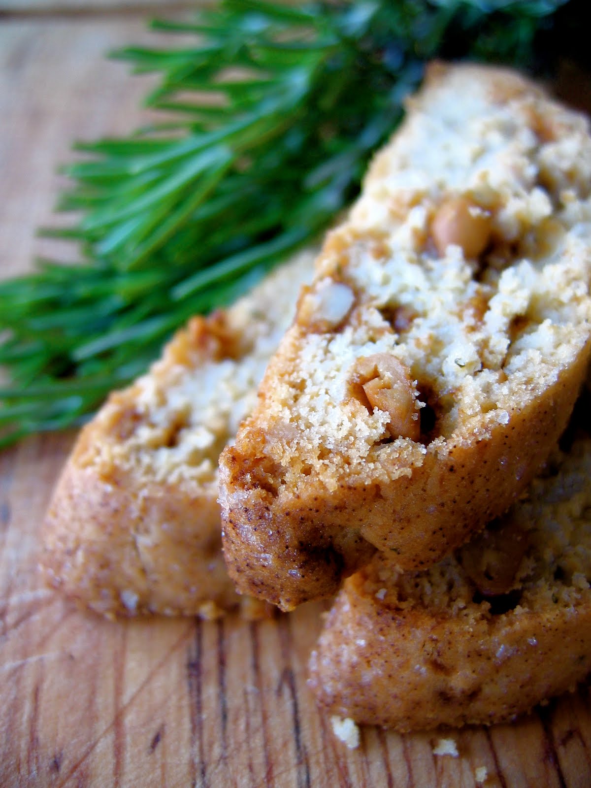 Rosemary Pine Nut Biscotti • The Bojon Gourmet