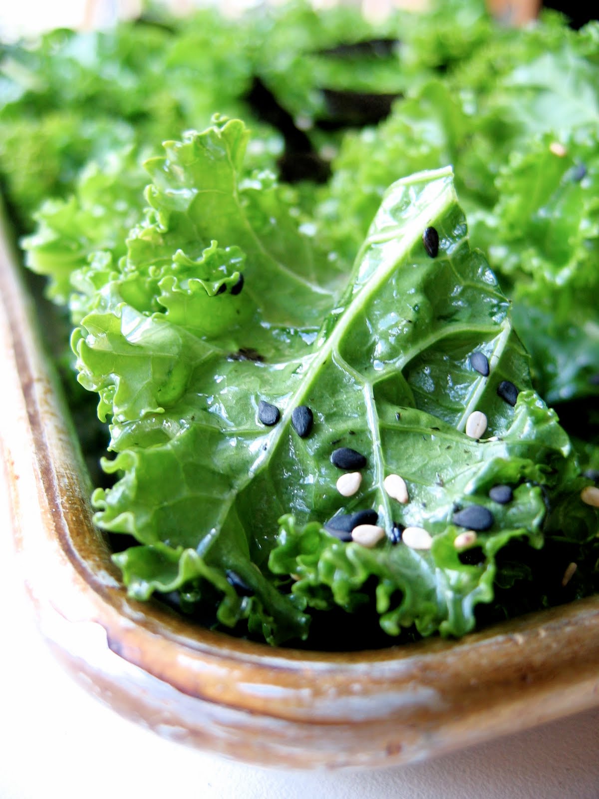 Crispy Sesame Kale Chips • The Bojon Gourmet