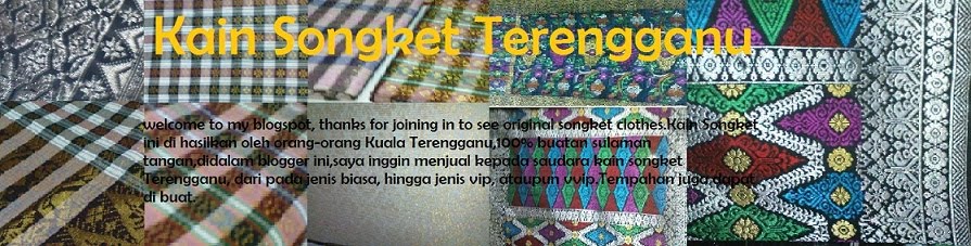 Songket Terengganu Asli