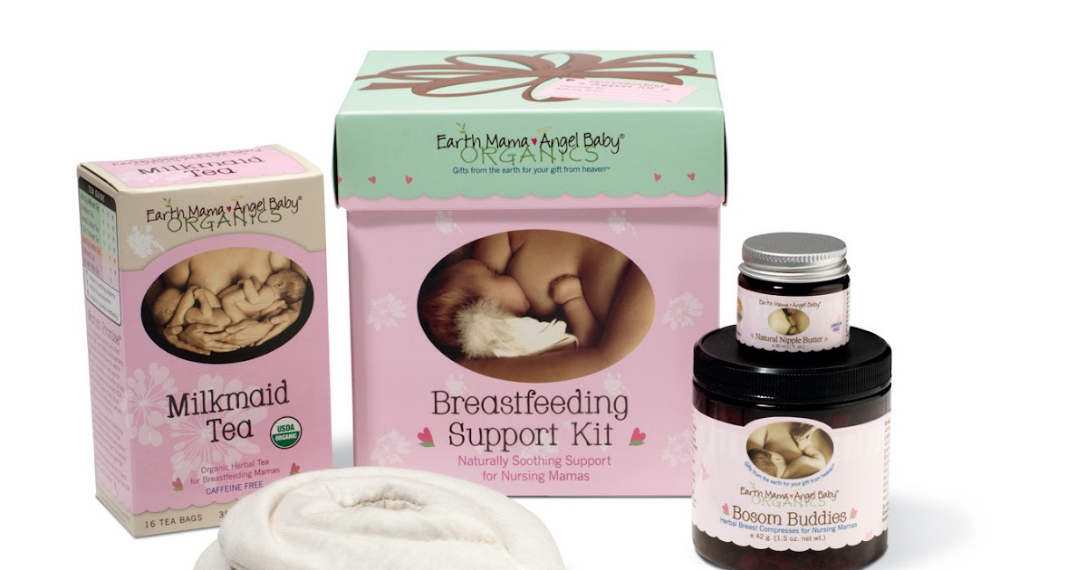 Mom and Baby Shop Breastfeeding Support Kit by Earth Mama Angel Baby