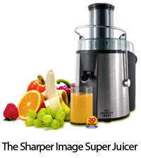 enjoy fresh squeezed goodness with sharper image super juicer