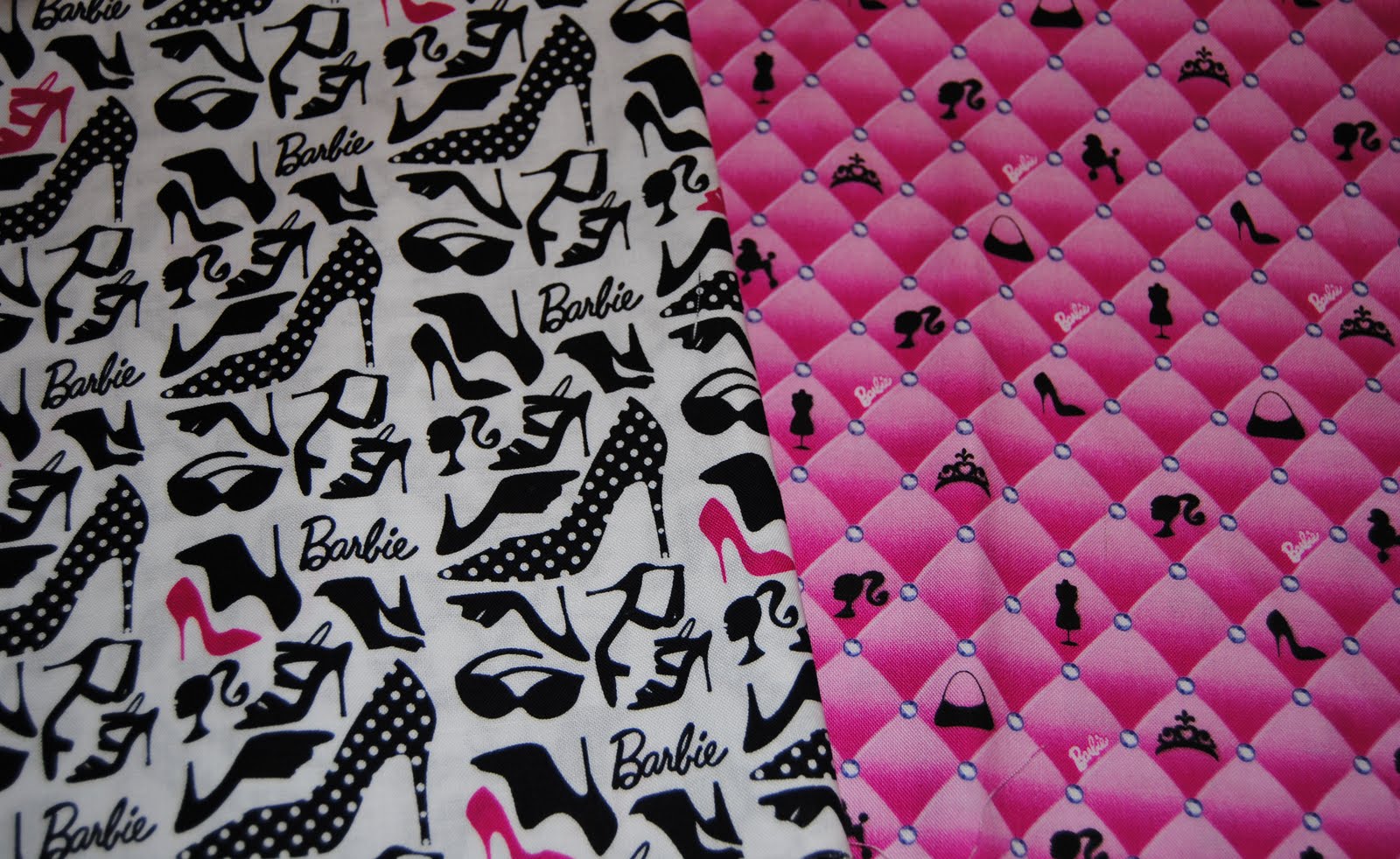 barbie print fabric