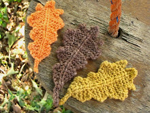 Autumn Oak Leaf Knitting Pattern