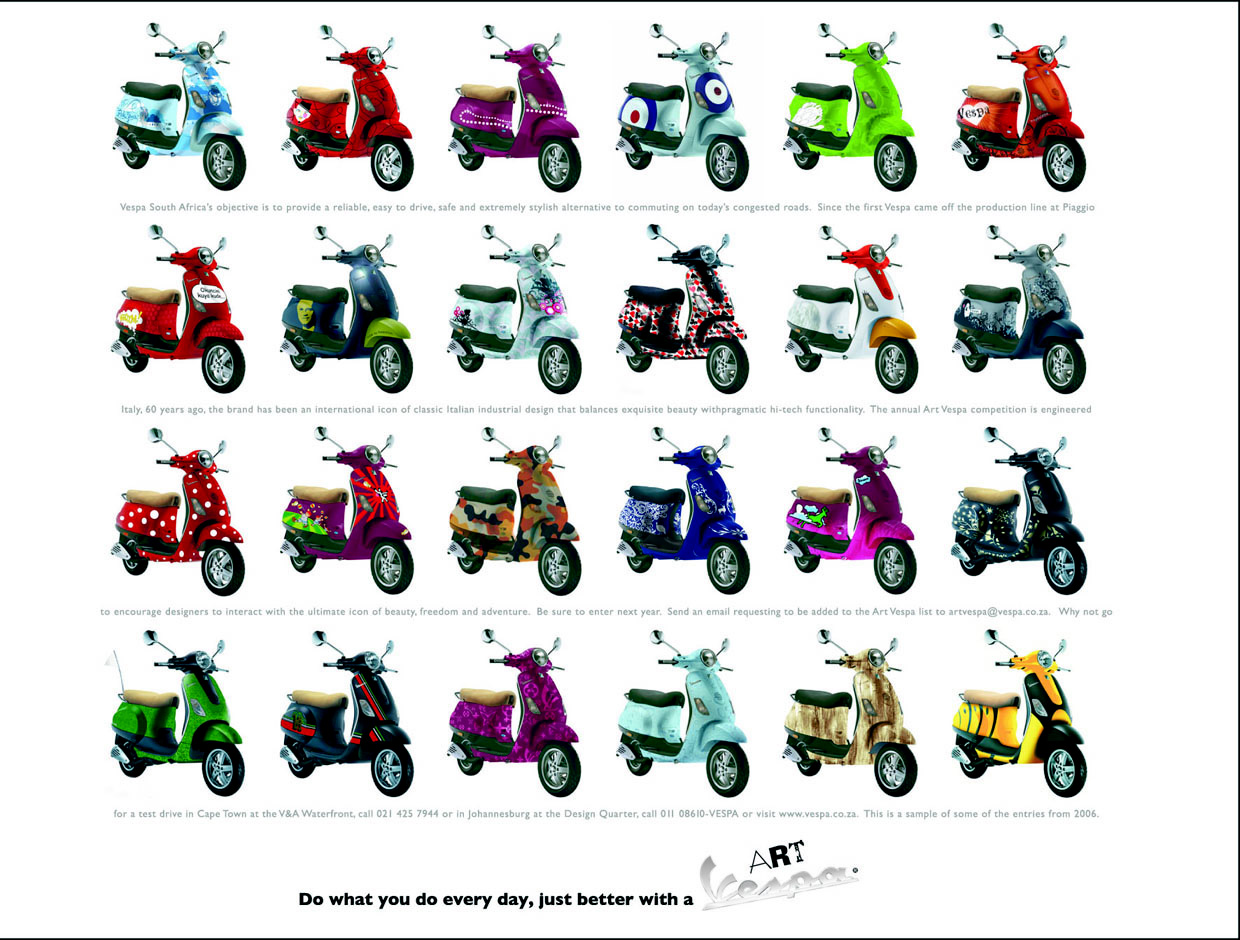 Art Vespa Autos Art Vespa Autos