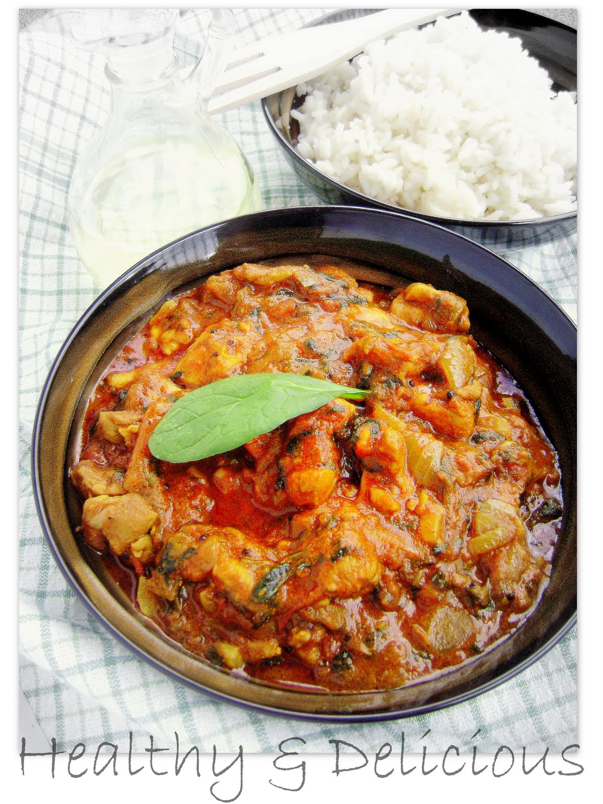 Ria's Collection SPINACH & CORIANDER CHICKEN...deliciously heathy!