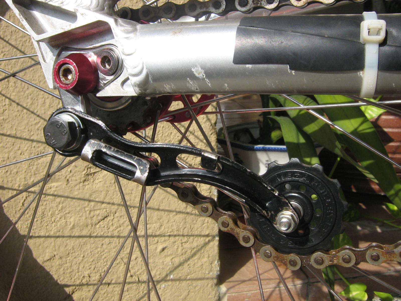 BikeTrials and a Fistful of Blisters DIY Vbrake Roller Chain