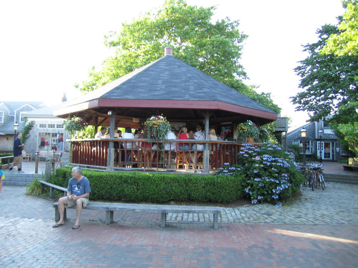 101 Things In 1001 Days 62 July 9th 2010 Picture So After We Docked In Nantucket Went Straight To Our B Change And Drop Stuff Off Freshened Up Headed Out The Gazebo Seen Above