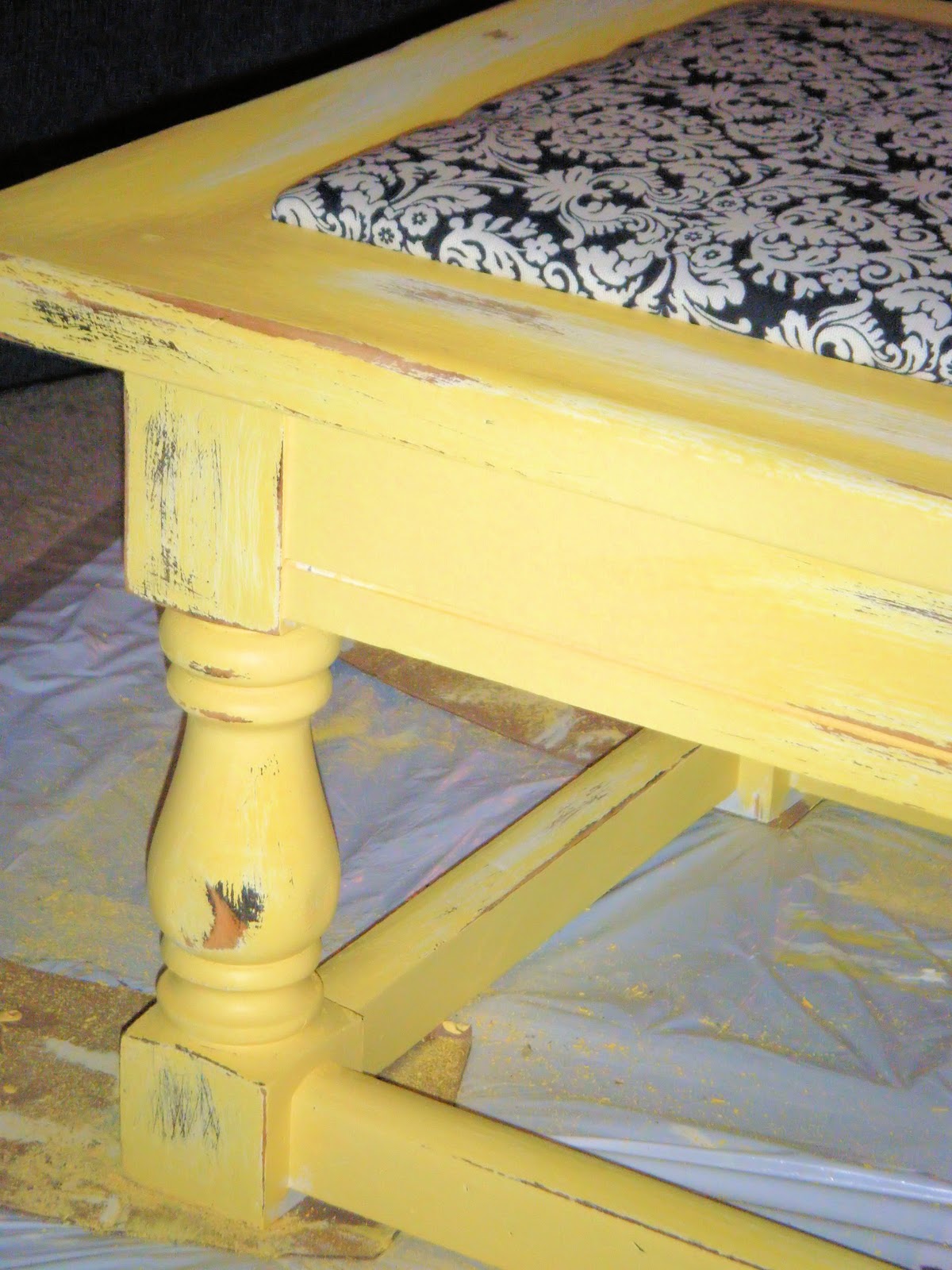 A { Blonde's } DIY Life Finally a finished furniture redo!