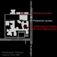 Workshop and lecture locations