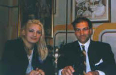 HIRH Prinzessin Kathrin Hohenstaufen ed il cugino HIRH Principe dr.Ventimiglia Reggente di Seborga