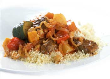 Algerian Couscous with Lamb