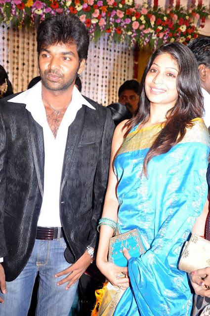 Vasanth Vijay wedding reception stills 3