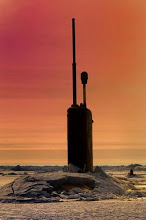 USS Alex in the Artic Sunset
