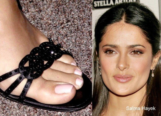 Salma Hayek Feet.