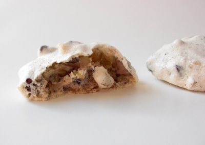 paper lined cookie sheet.