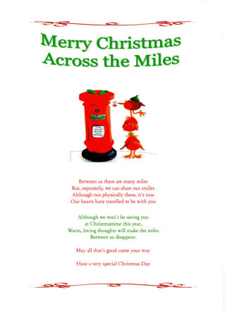 Christmas Accross The Miles 1