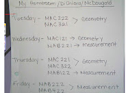 This week's lessons and standards